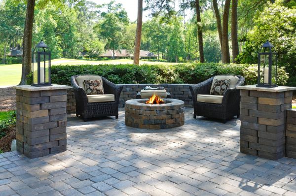Fire Pit Gas Line Installation in Avon